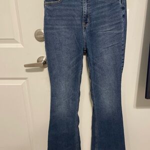 Old Navy Women's Wide Leg Jeans in Denim Blue